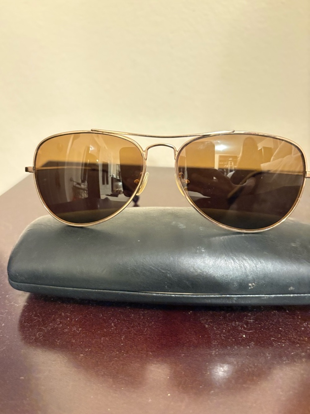 Salt optics aviator sunglasses.